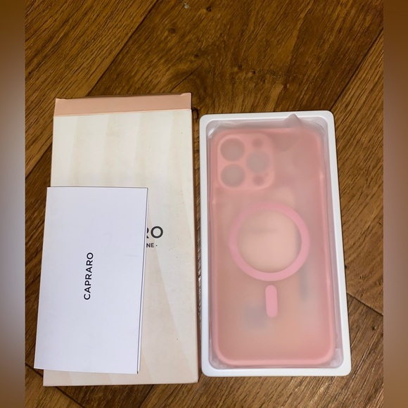 Peach Pink iPhone 15 pro max case - Picture 2 of 3